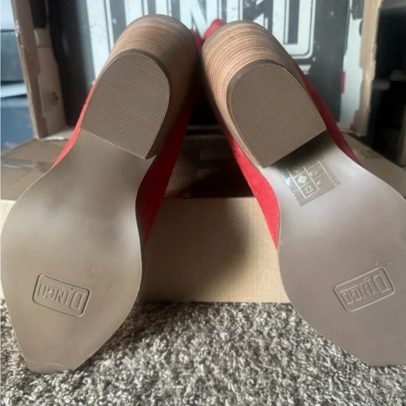 Dingo Red Heeled thunder road leather boots - Picture 6 of 8